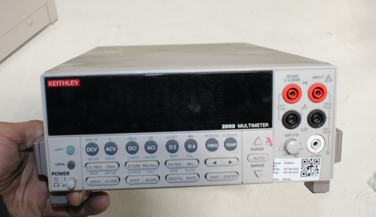 KEITHLEY 2000 Multimeter WORKING KEITHLEY 2000 Multimeter WORKING