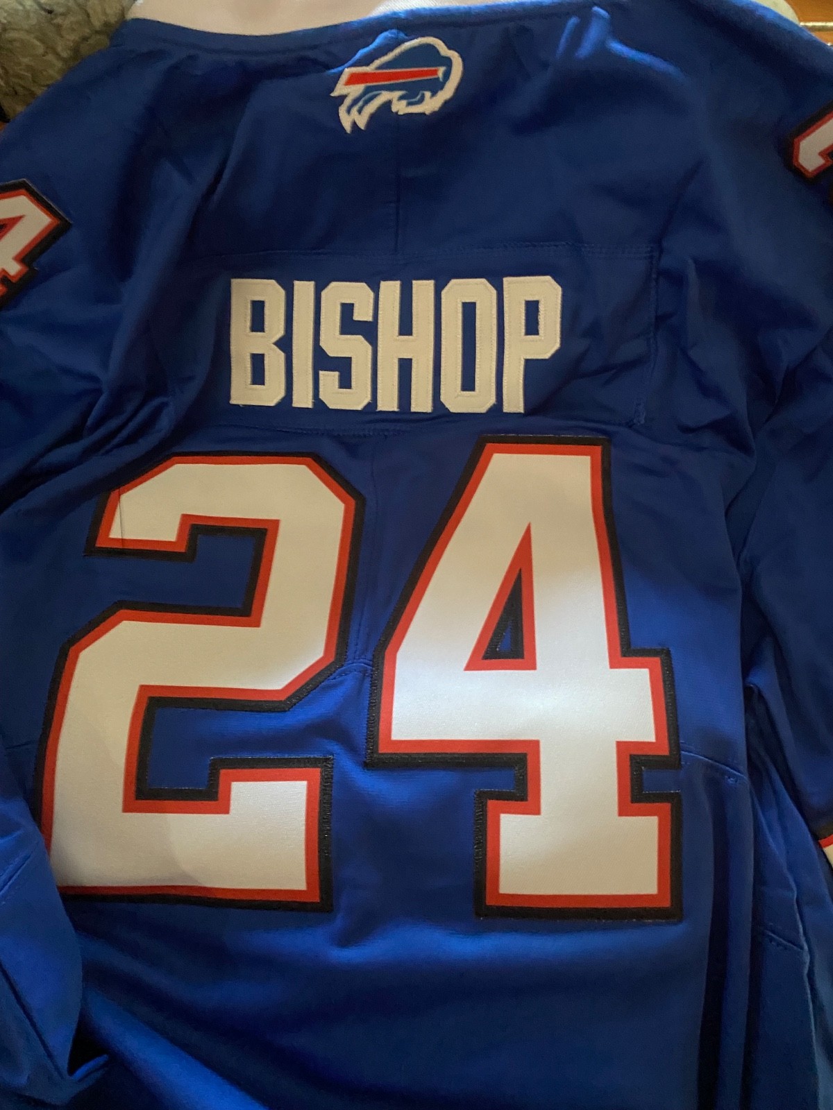 Rare store estate unworn stitched buffalo bills cole bishop jersey lmk size