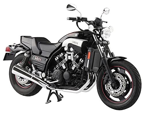 7 Aoshima Bunka Kyozai 1/12 Bike Series No.7 Yamaha 4C4 Vmax 2007 Plastic Model
