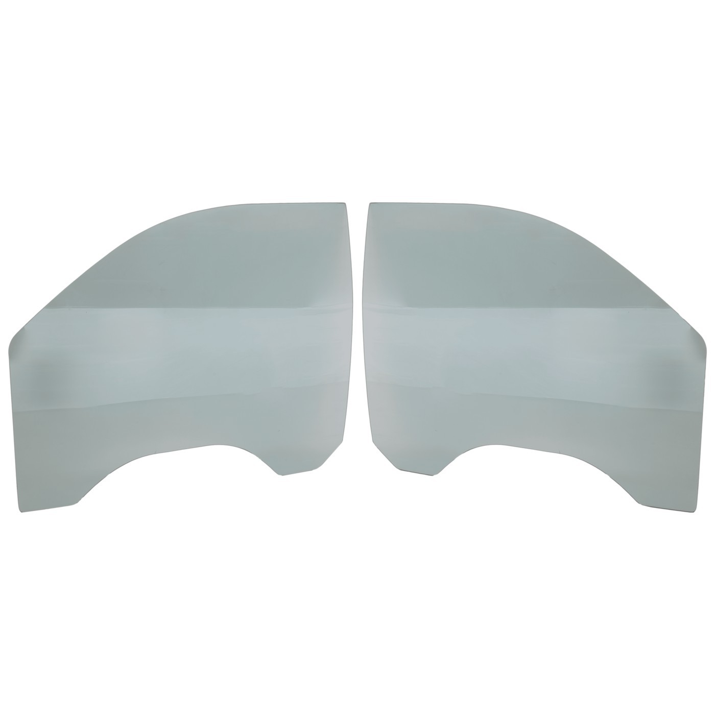 Door Glasses Set of 2 Front Driver & Passenger Side Left Right for Cadillac Pair