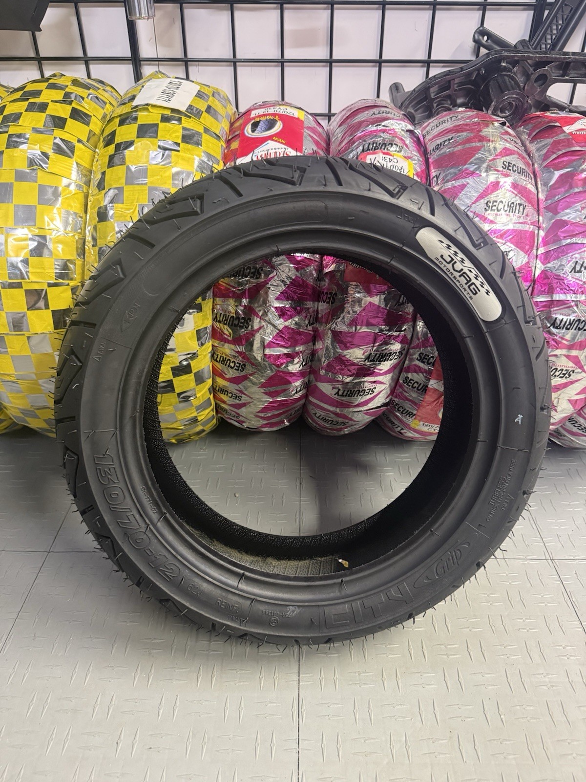 Jvag City Grip Tire For Zuma Scooter 130/70-12 City Grip Chuma Tank 130-70-12 Jvag City Grip Tire For Zuma Scooter 130/70-12 City Grip Chuma Tank 130-70-12