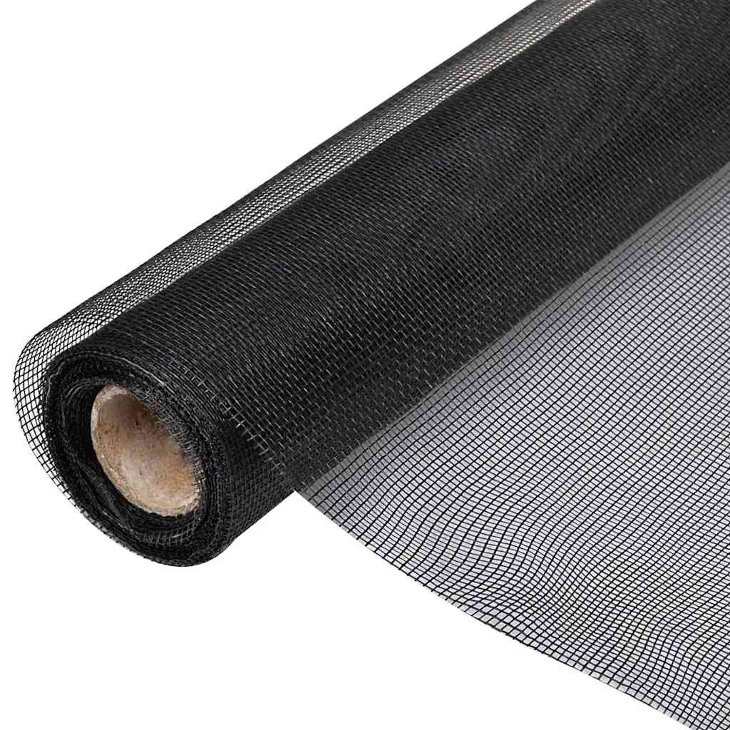 Mesh Screen Fiberglass 3\'3 X 16\'4 Black