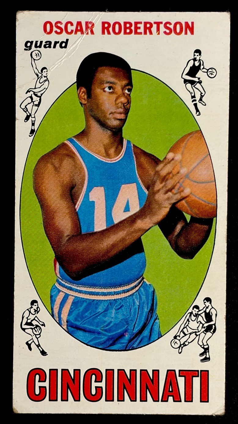 1969-70 Topps Basketball Oscar Robertson #35 PR Cincinnati Royals HOF