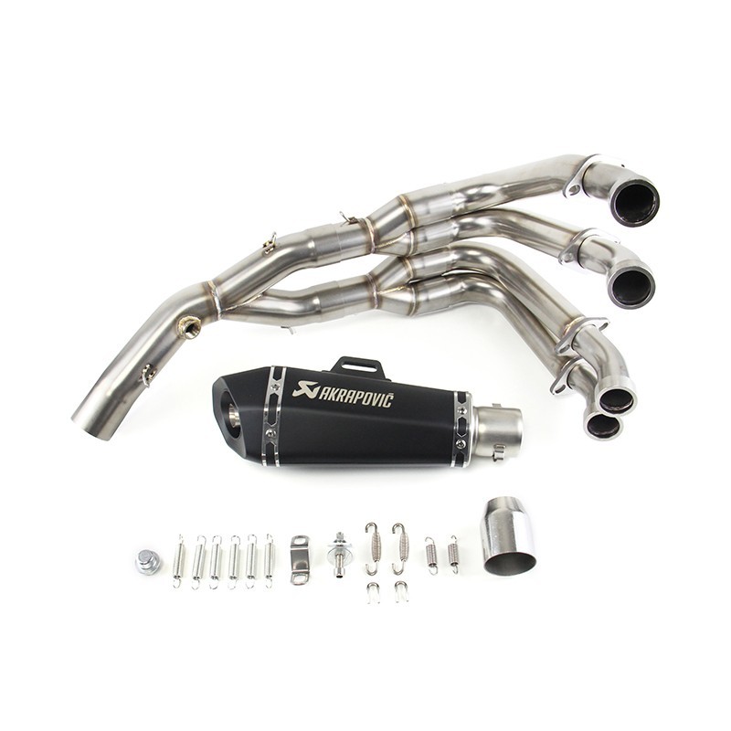 For Yamaha YZF R6 2006-2020 High Performance Full Exhaust Pipe System Kits Black