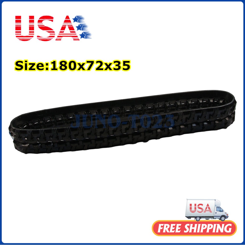 1PCS For JCB 8008CTS Rubber Track - 180x72x35 - Cross Application Tread