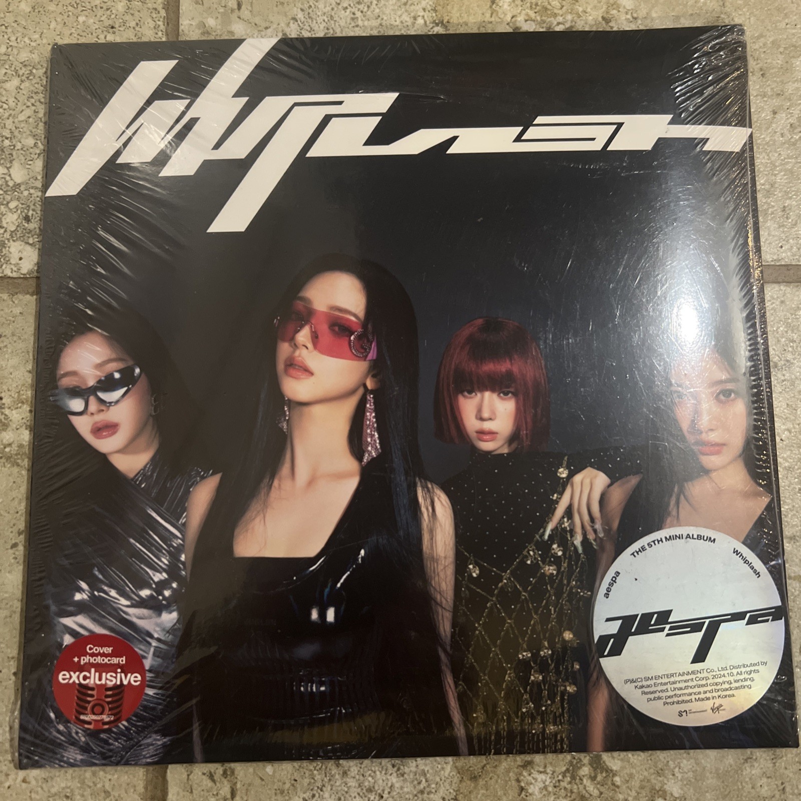 Aespa Whiplash Target Exclusive K-Pop Album CD NEW Factory Sealed, 