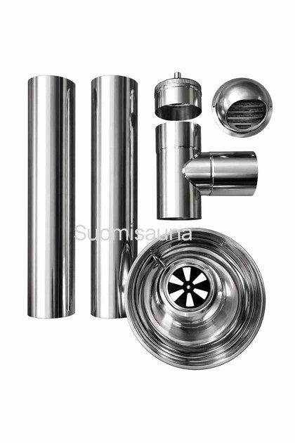 Second Breath Second Wind Sauna Ventilation System European Stainless Steel