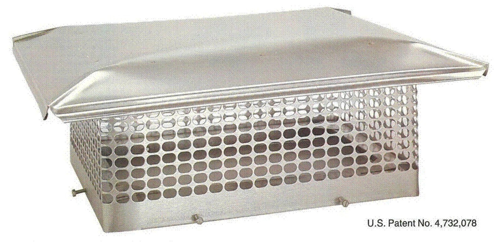FOREVER® Stainless Steel Single Bolt On Chimney Caps 5/8\