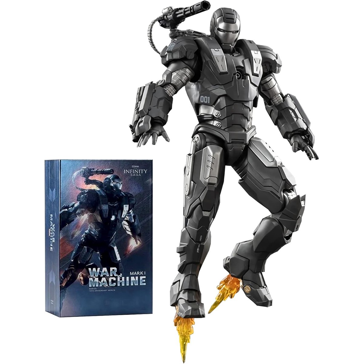 HiPlay ZD Toys Non-Luminous Version: War Machine MK1, 1:10 Collectible Figure 