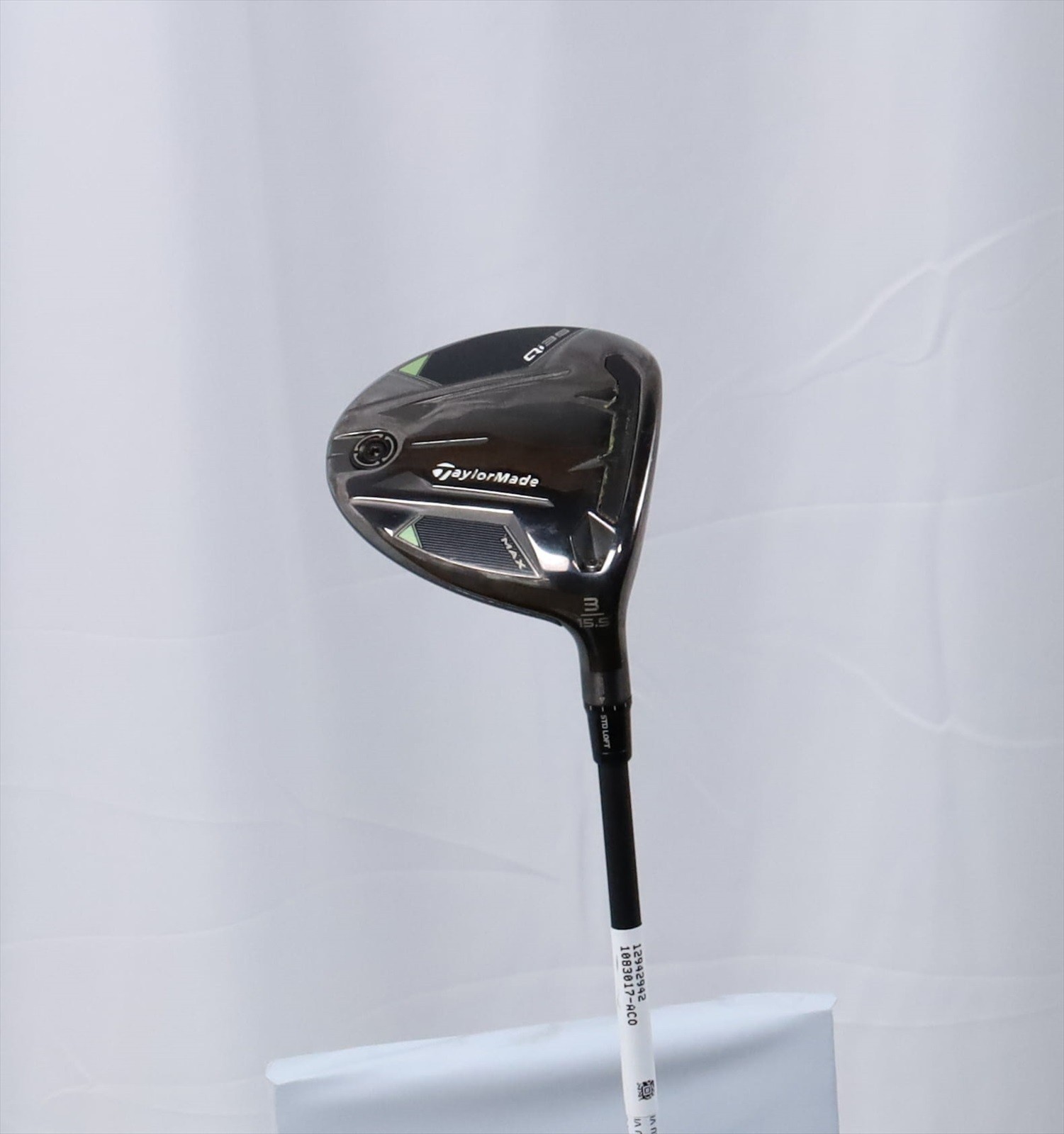 Taylormade Qi35 Max 15.5° 3 Fairway Wood Tour Extra Stiff Denali Black 70 Good Taylormade Qi35 Max 15.5° 3 Fairway Wood Tour Extra Stiff Denali Black 70 Good