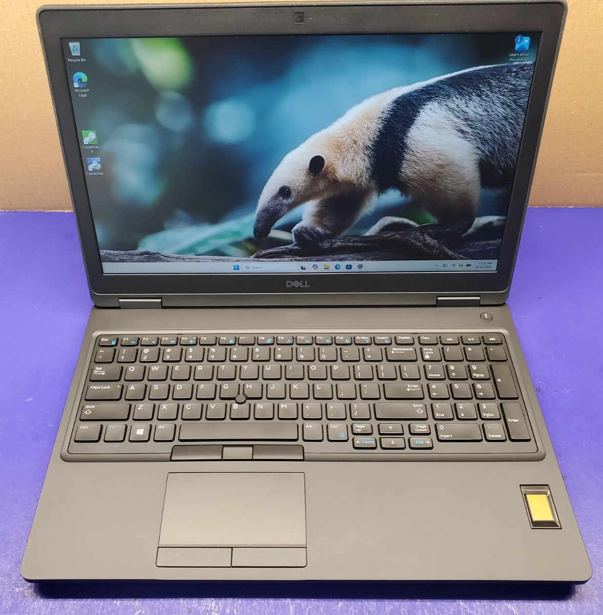 Dell Latitude 5591 Hex Core i7-8850h@ 2.6 GHz  15.6