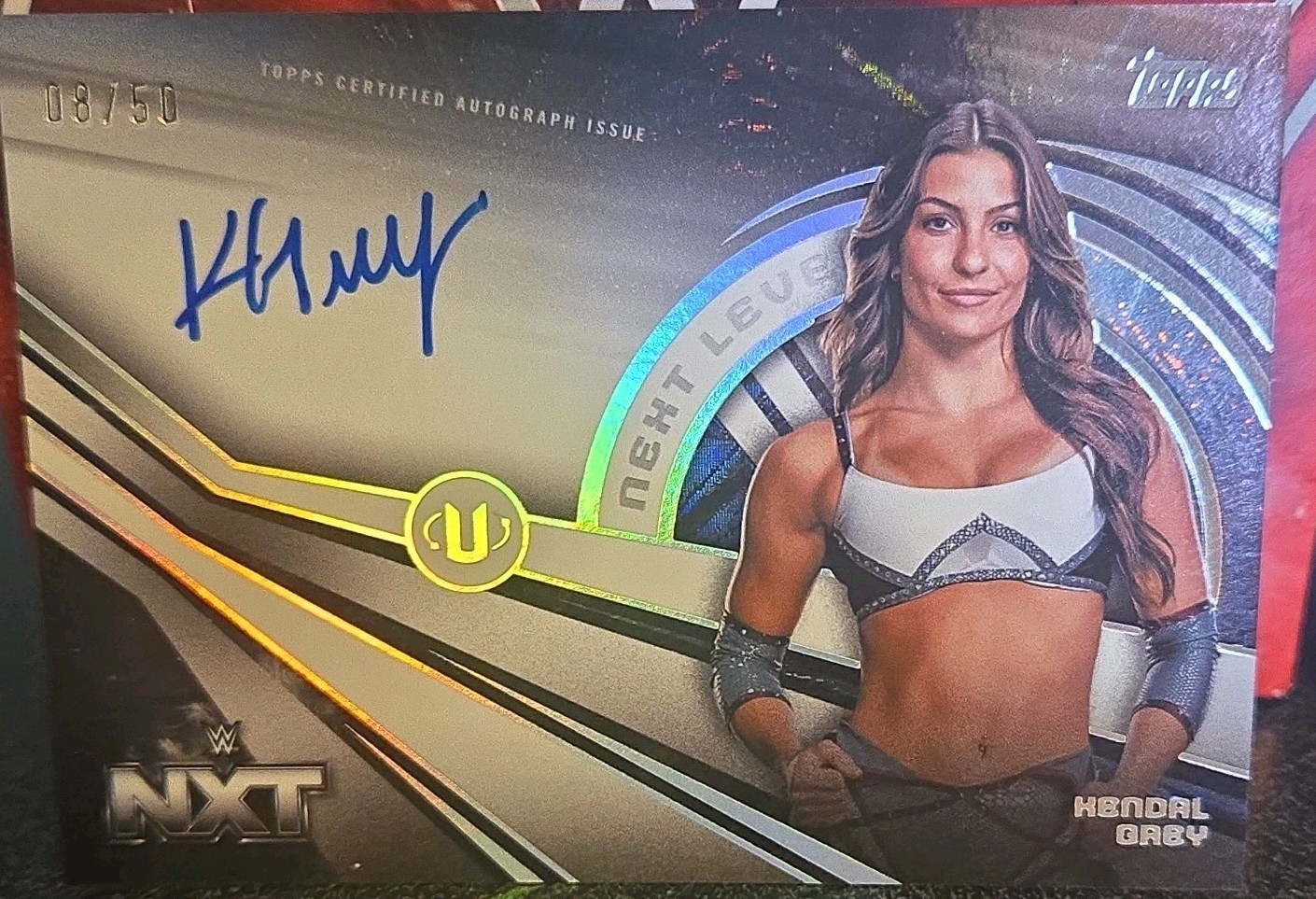 2026 WWE Universe Kendal Grey NextLevel Auto/50 2026 WWE Universe Kendal Grey NextLevel Auto/50