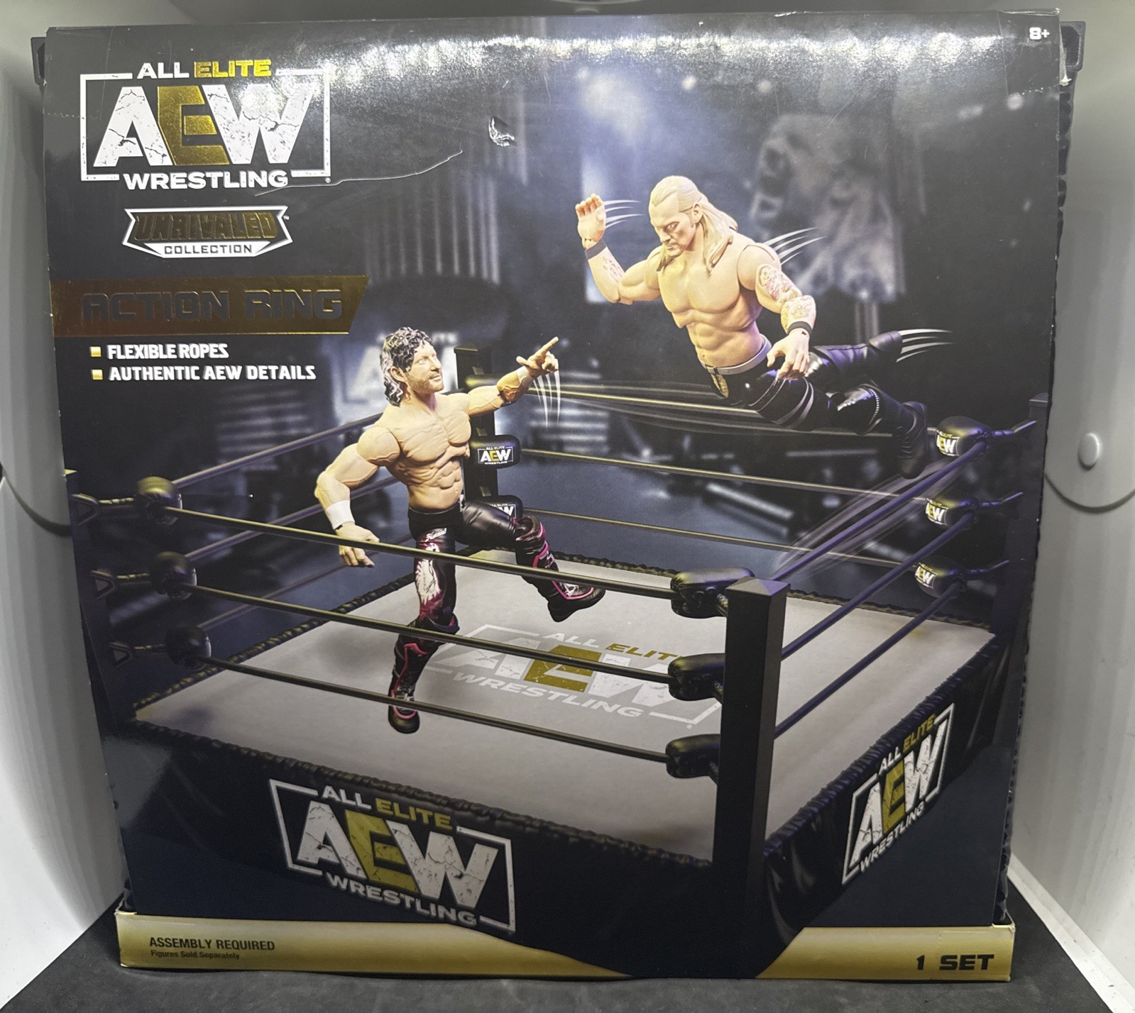 AEW All Elite Wrestling Unrivaled Collection Action Ring 15” Inch Authentic New