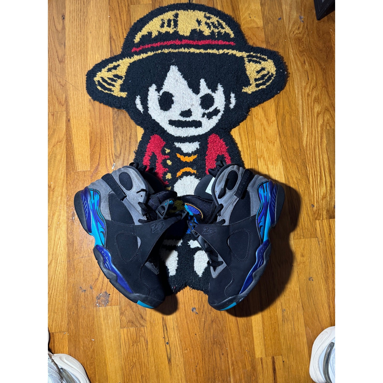 Jordan 8 Aqua Sz 9 (no box)