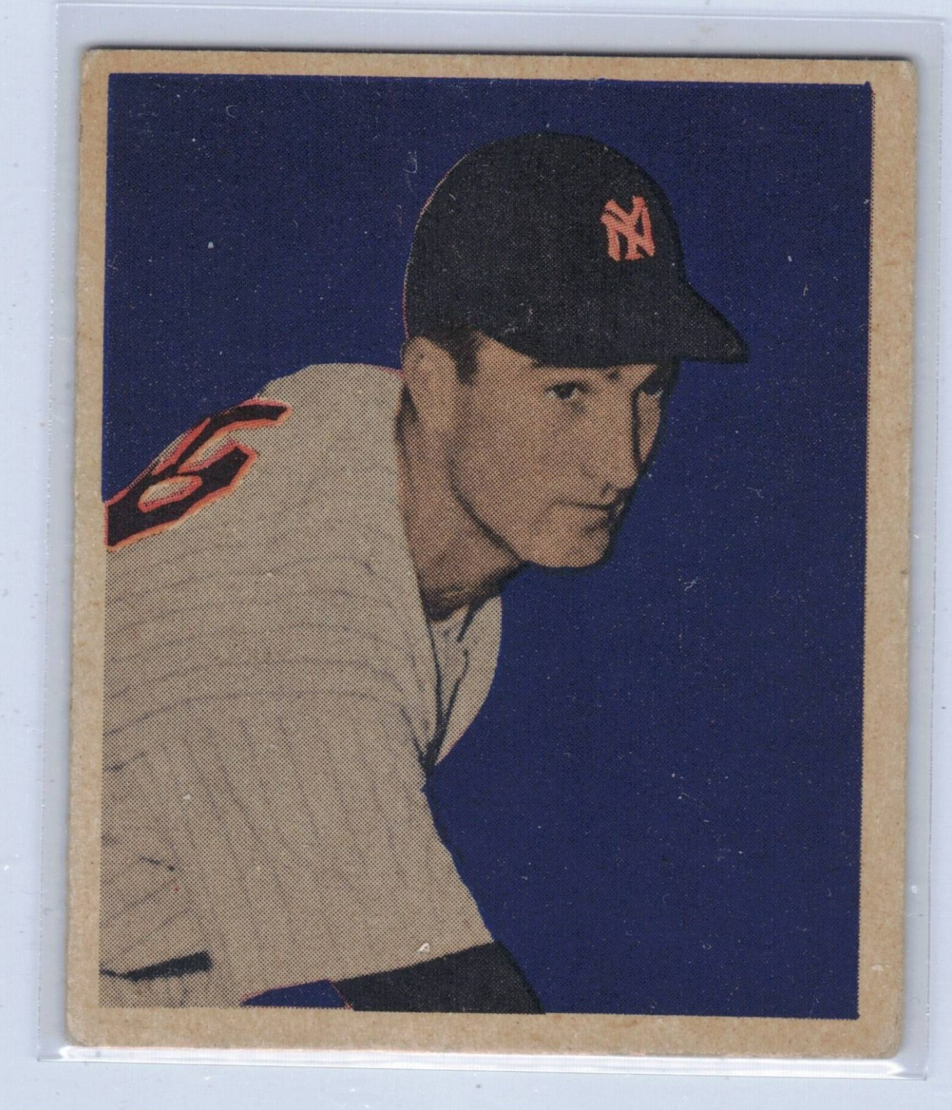 1949 Bowman, #3 Bob Porterfield (RC), New York Yankees ~ VGEX (no creases)