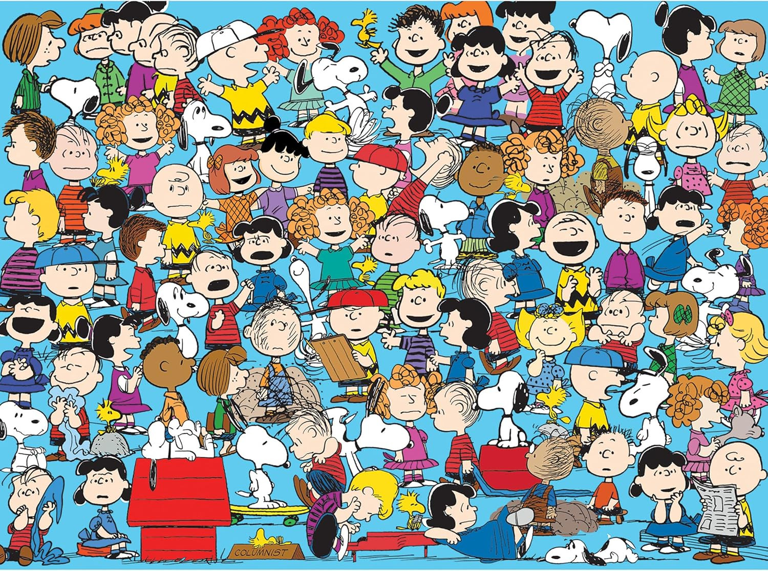 Roseart - Peanuts - Cast of Characters - 1000 Piece Jigsaw Puzzle for Adults Roseart - Peanuts - Cast of Characters - 1000 Piece Jigsaw Puzzle for Adults