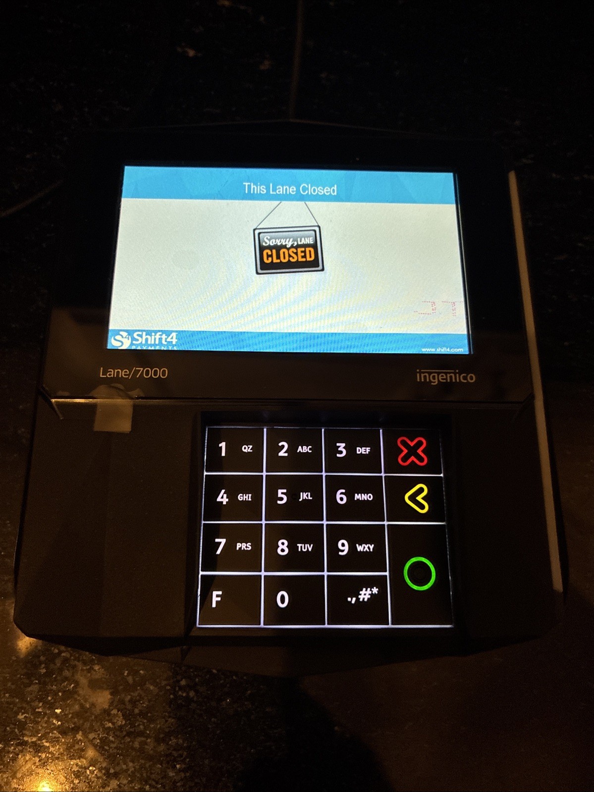 Ingenico Lane 7000 Terminal Boxed Kits - Shift4 Payments Encrypted - Complete