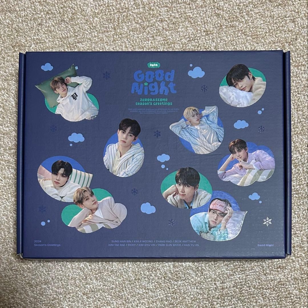 ZEROBASEONE ZB1 2024 SEASON’S GREETINGS GOODNIGHT FULL SET jp