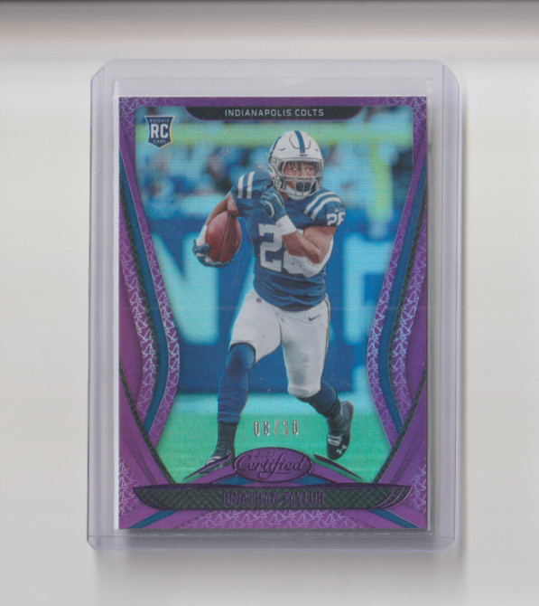 2020 Panini Certified - 2020 Jonathan Taylor RARE Mirror Purple /10 (RC)