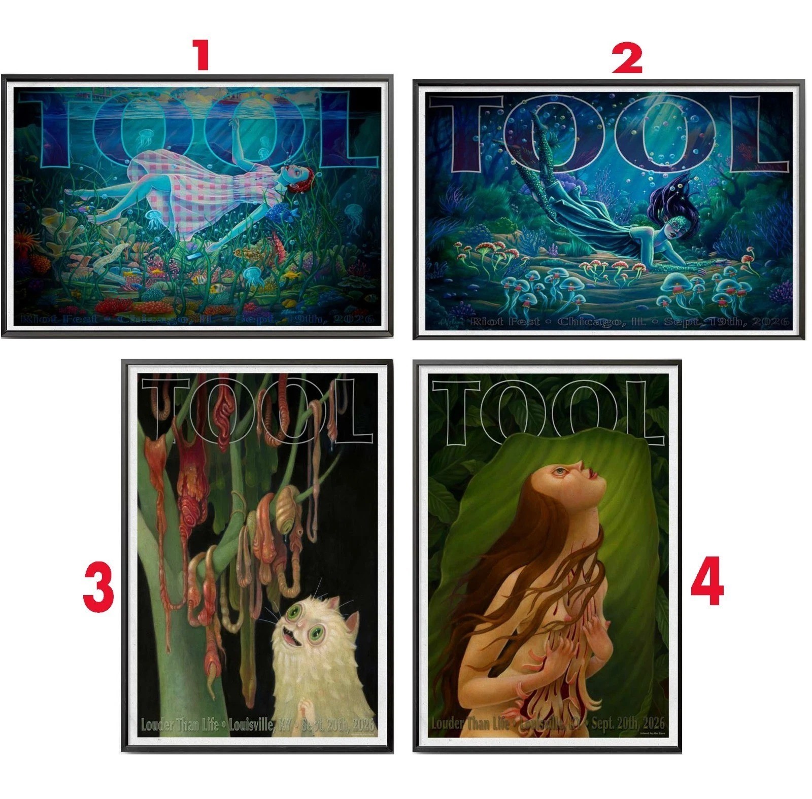 Tool Band Chicago, IL Sep 19 , Sep 20 2026 Louisville, KY Poster