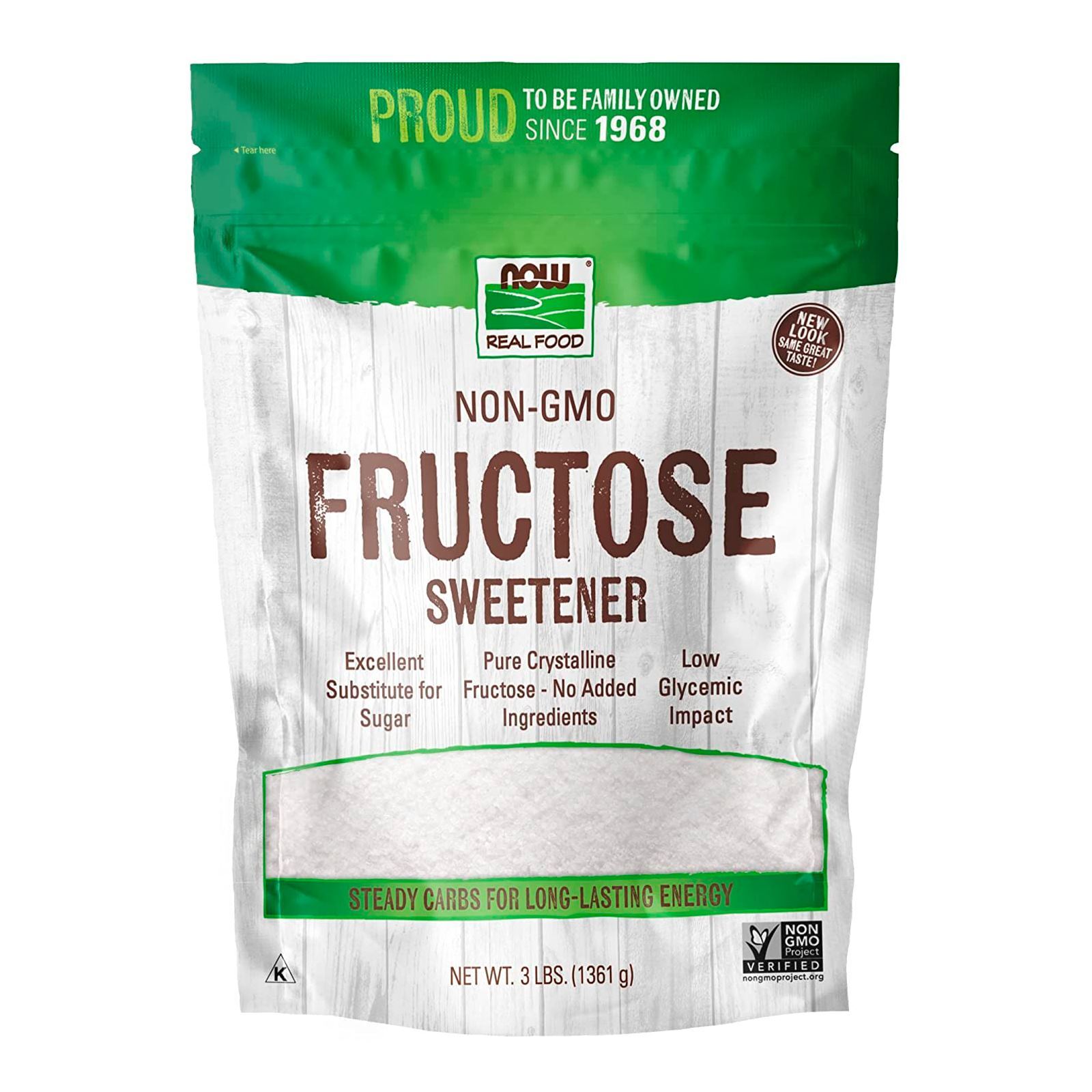 NOW FOODS Fructose 3 lbs. NOW FOODS Fructose 3 lbs.