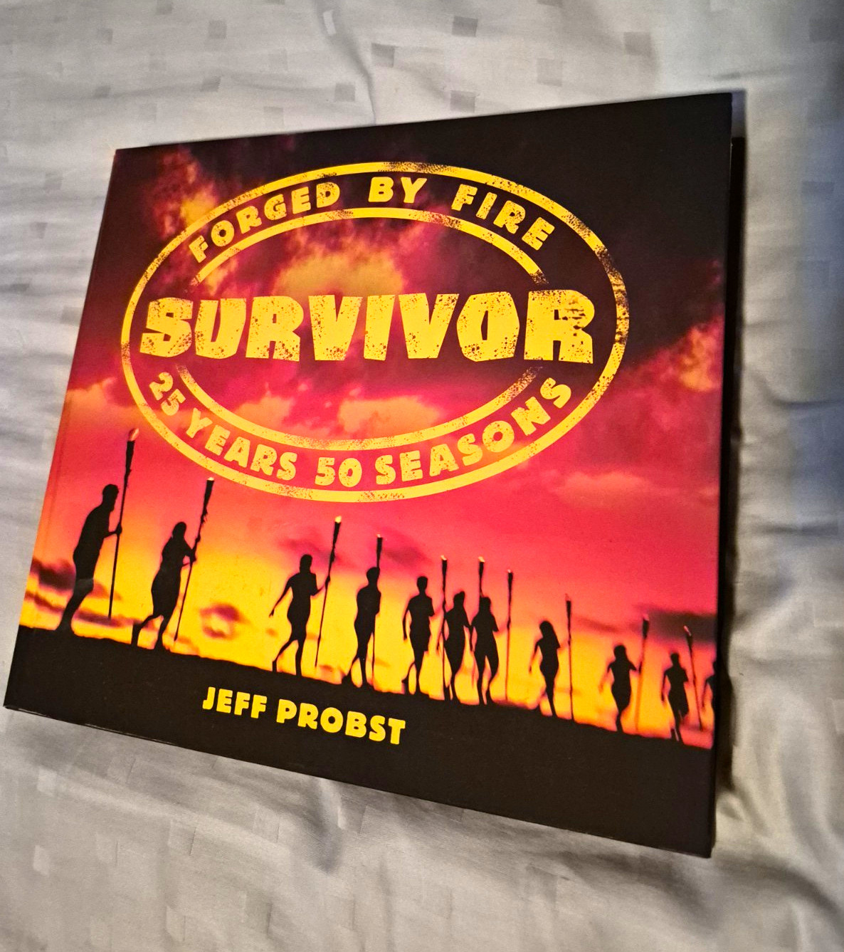 Survivor: Forged by Fire by Jeff Probst Hardcover English TV Nonfiction
