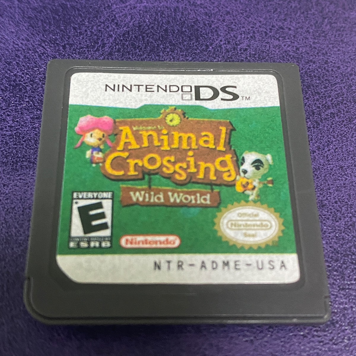 Animal Crossing Wild World DS Game Card for NDS NDS Lite NDSXL 2DS 3DS TESTED