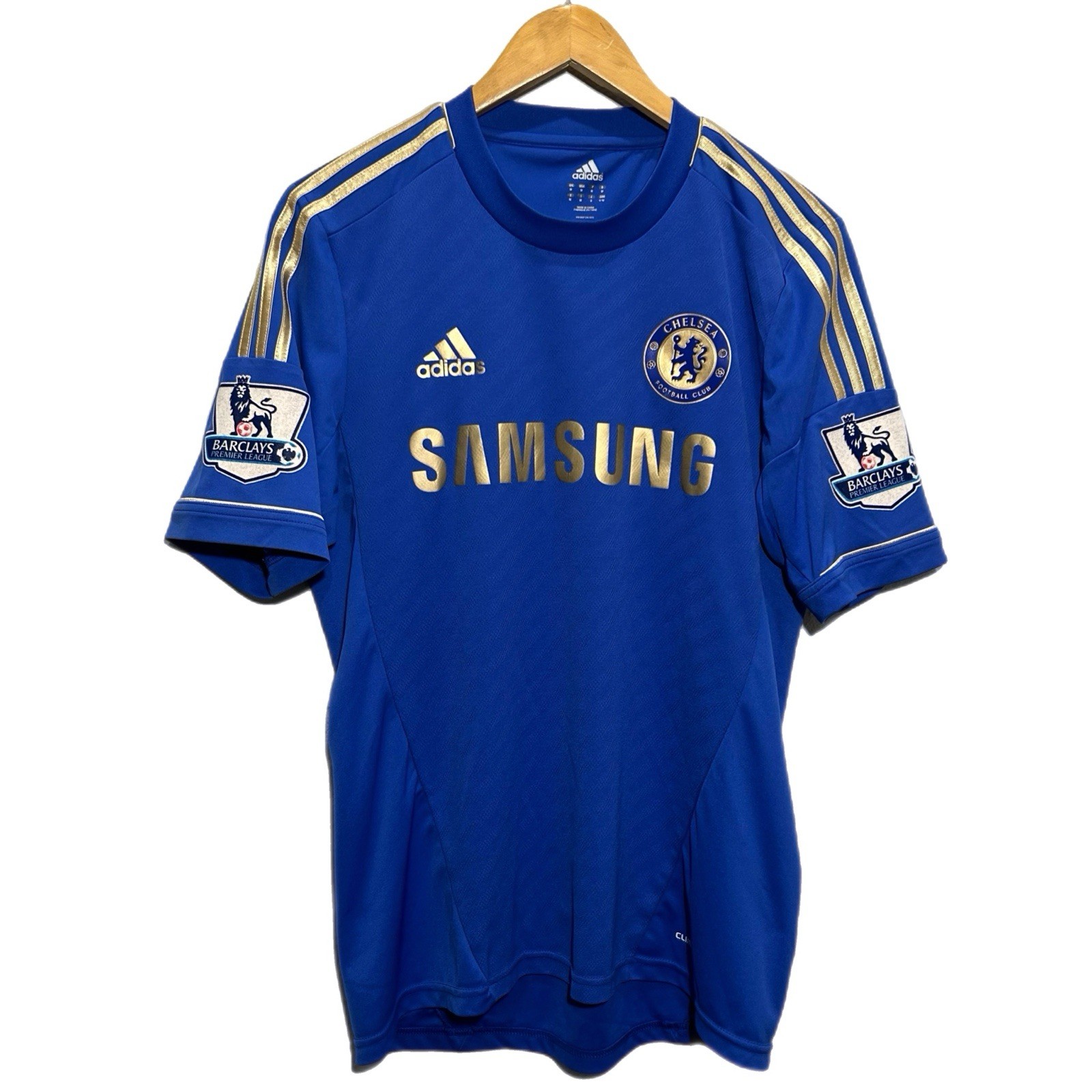 Chelsea 2012/13 Home T Shirt Lampard Adidas Climacool Jersey M Premier League