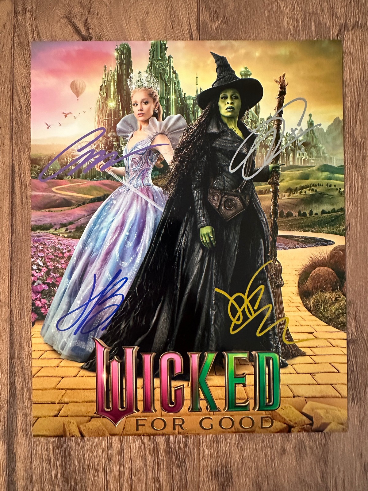Wicked: For Good – Signed 8×10 Movie Photo