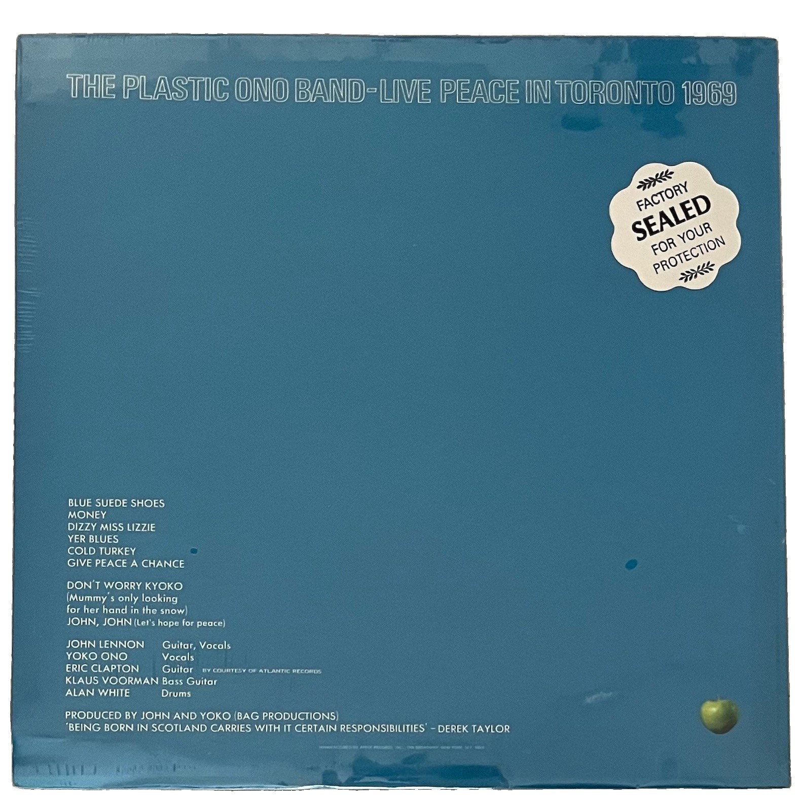 John Lennon Plastic Ono Band Live Peace In Toronto 1969 Vinyl +Calendar Original