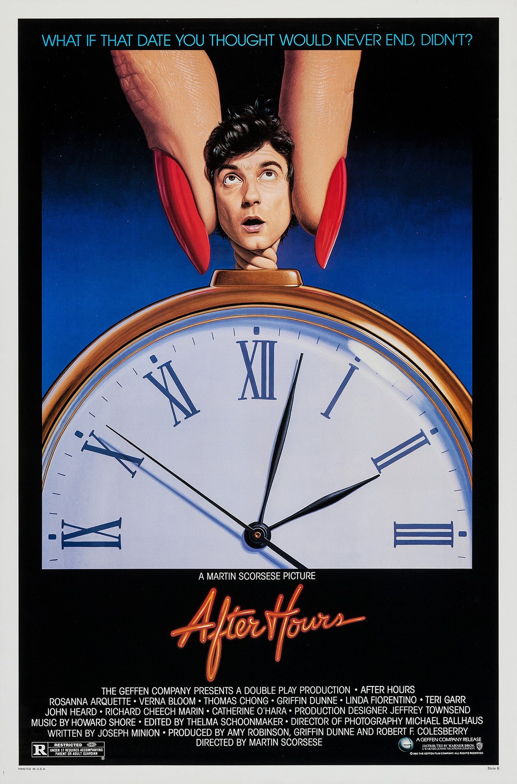 1985 Promo Film Poster Print 