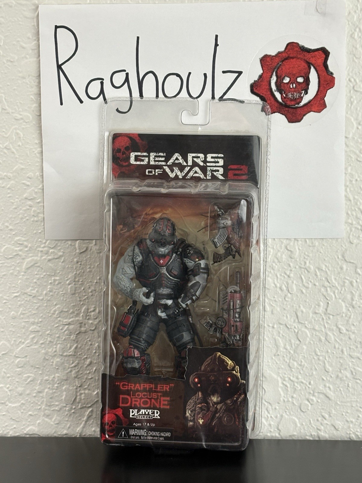 NECA Gears of War 2 Series 3 Locust Grappler Drone NECA Gears of War 2 Series 3 Locust Grappler Drone