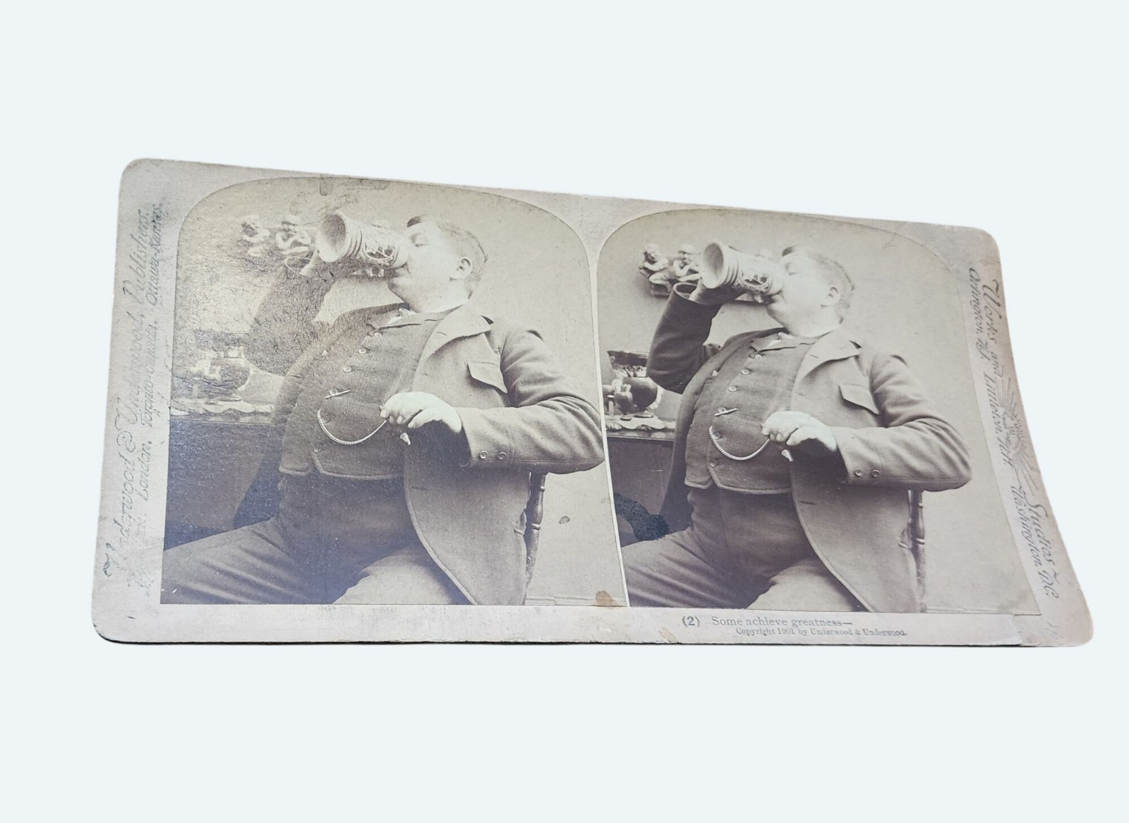 Antique 1901 Underwood Stereoview Antique 1901 Underwood Stereoview