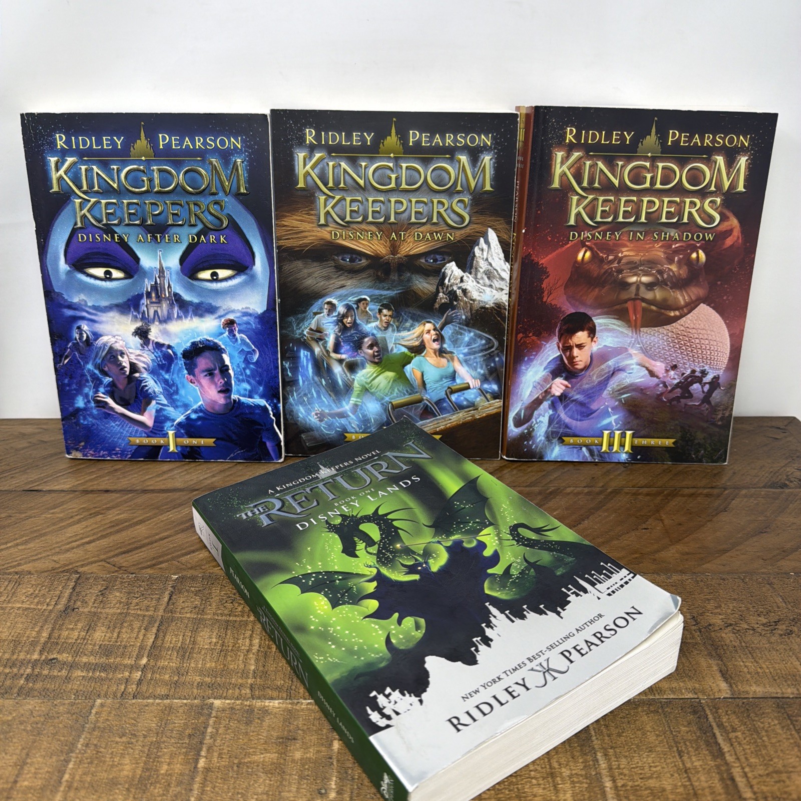 Kingdom Keepers Books 1 2 3 Bonus Return Ridley Pearson Disney Paperback Kingdom Keepers Books 1 2 3 Bonus Return Ridley Pearson Disney Paperback