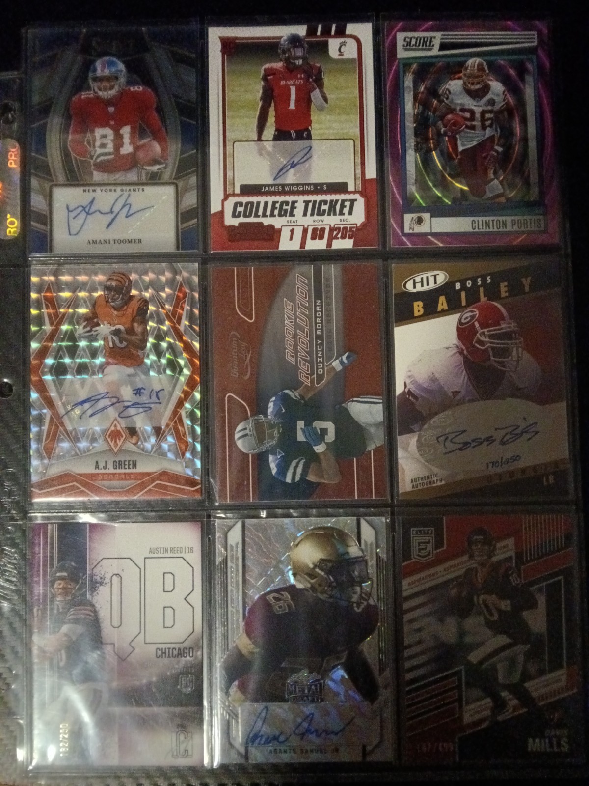 45 Card Lot NFL Rookies Parallels Memorabilia AutoS Numbered 45 Card Lot NFL Rookies Parallels Memorabilia AutoS Numbered