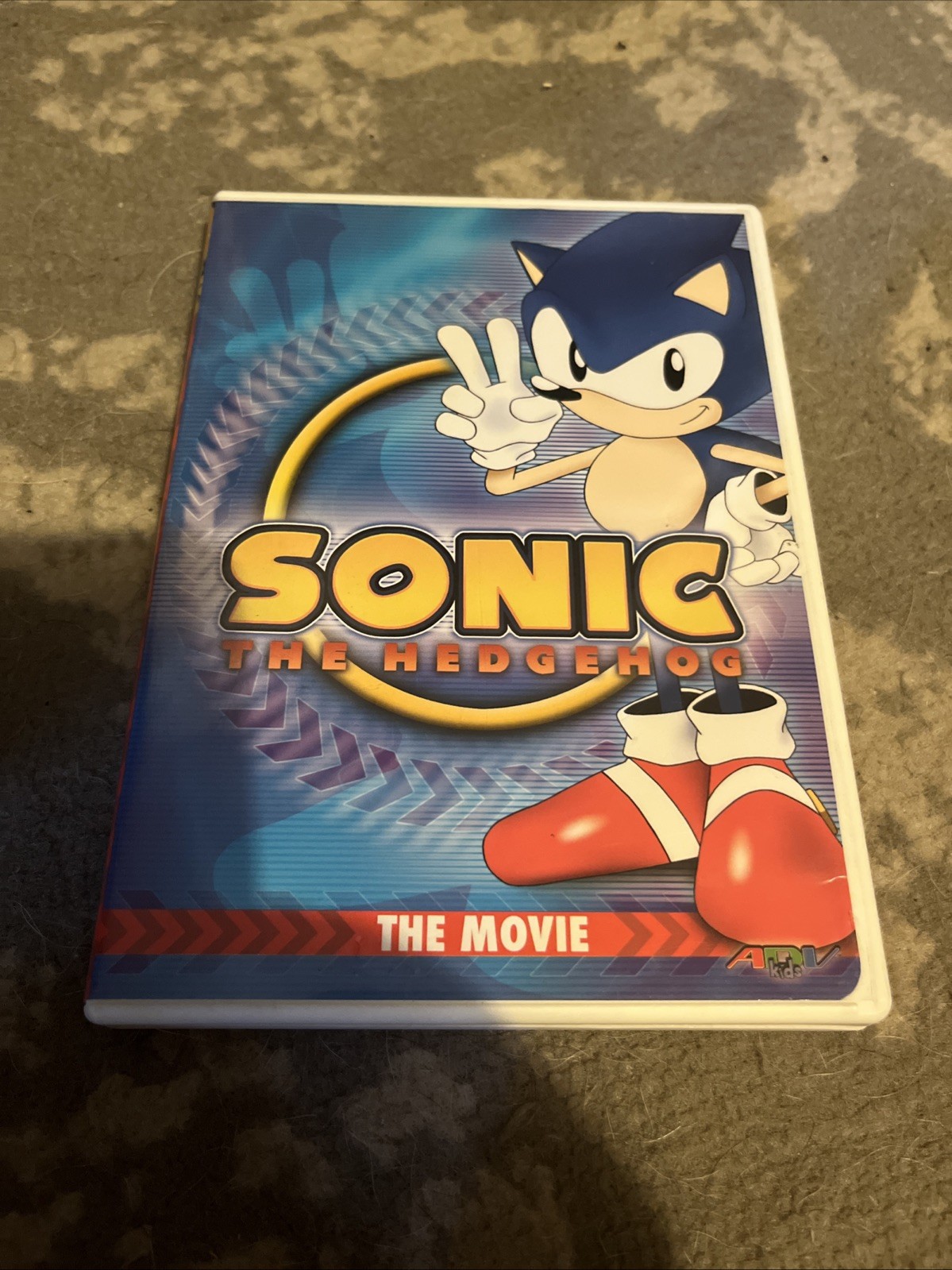 Sonic the Hedgehog: The Movie (DVD, 2004) Sega Video Game As Shown Animated