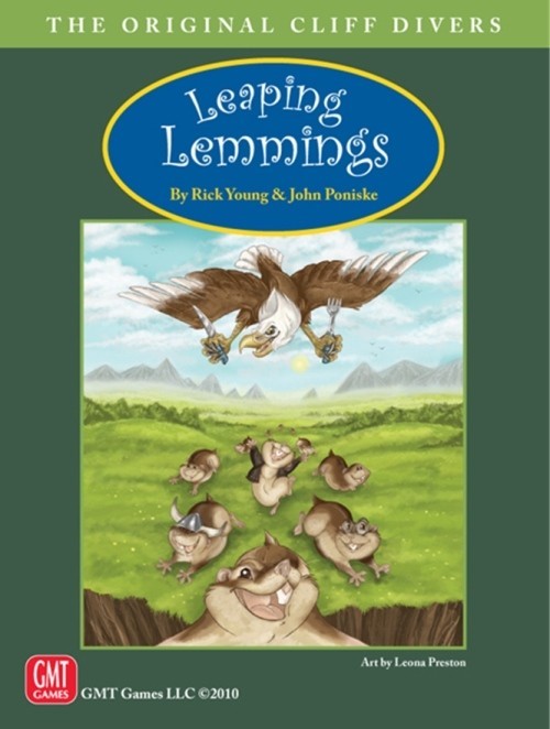 GMT Games Leaping Lemmings Board Game - Excellent Condition