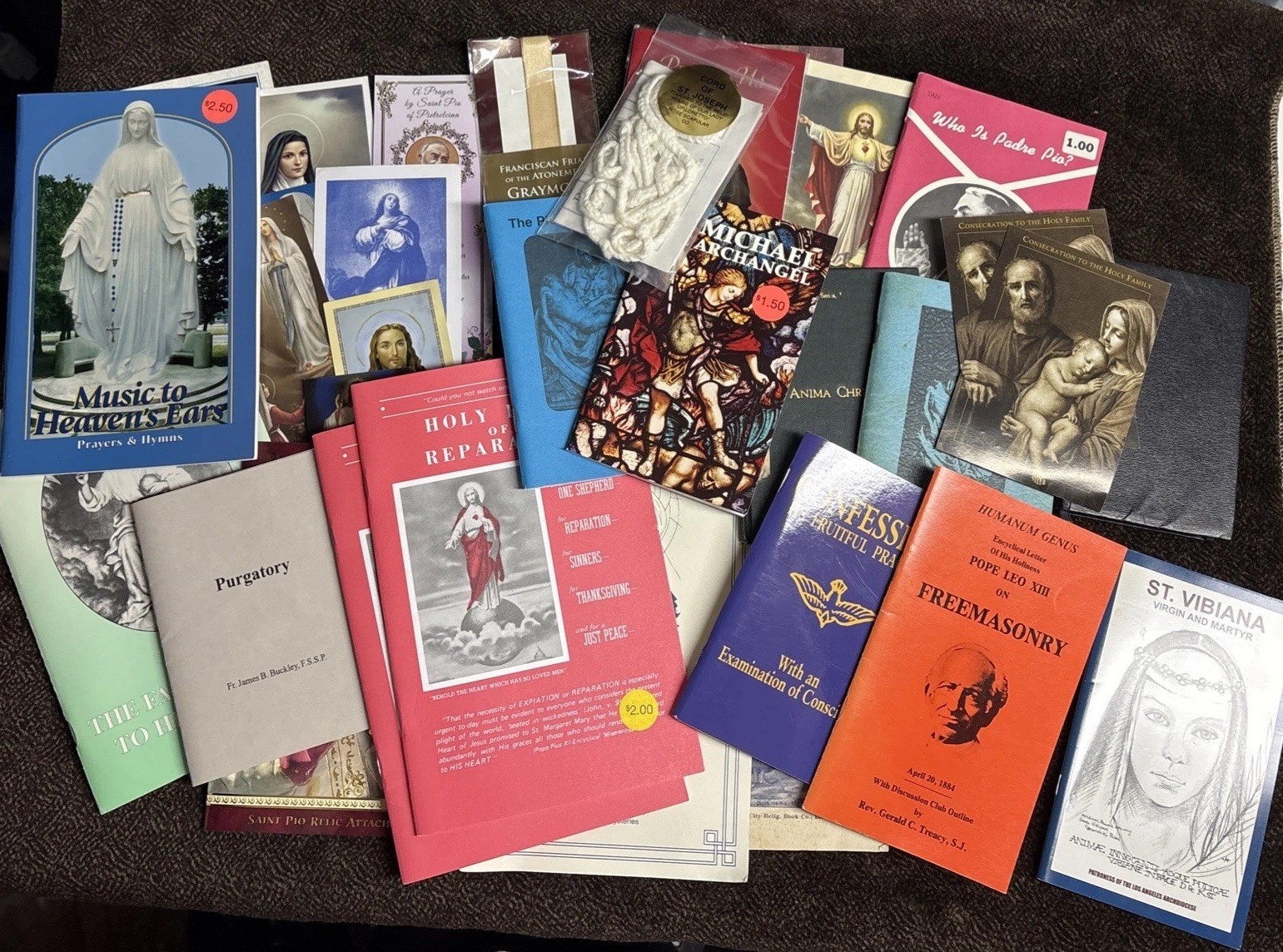 Vintage Catholic Prayer Booklets Books Pamphlets Cards Lot Pieces Religious lot9 Vintage Catholic Prayer Booklets Books Pamphlets Cards Lot Pieces Religious lot9