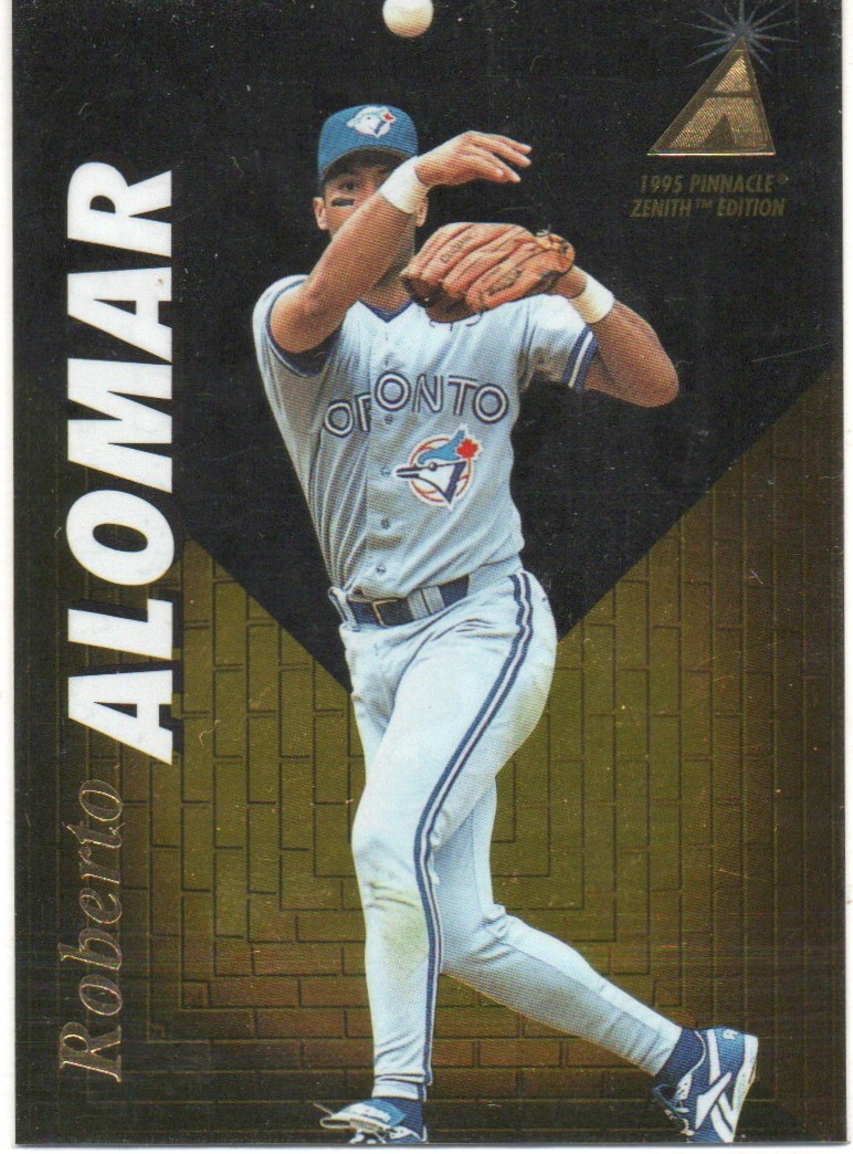 Roberto Alomar 1995 Pinnacle Zenith Edition #89