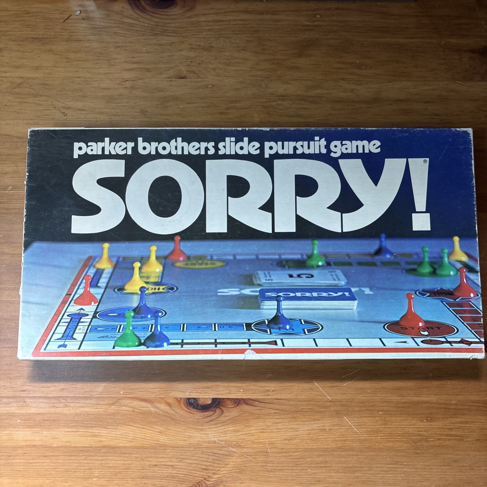 Vintage 1972 Sorry Board Game By Parker Brothers, Complete
