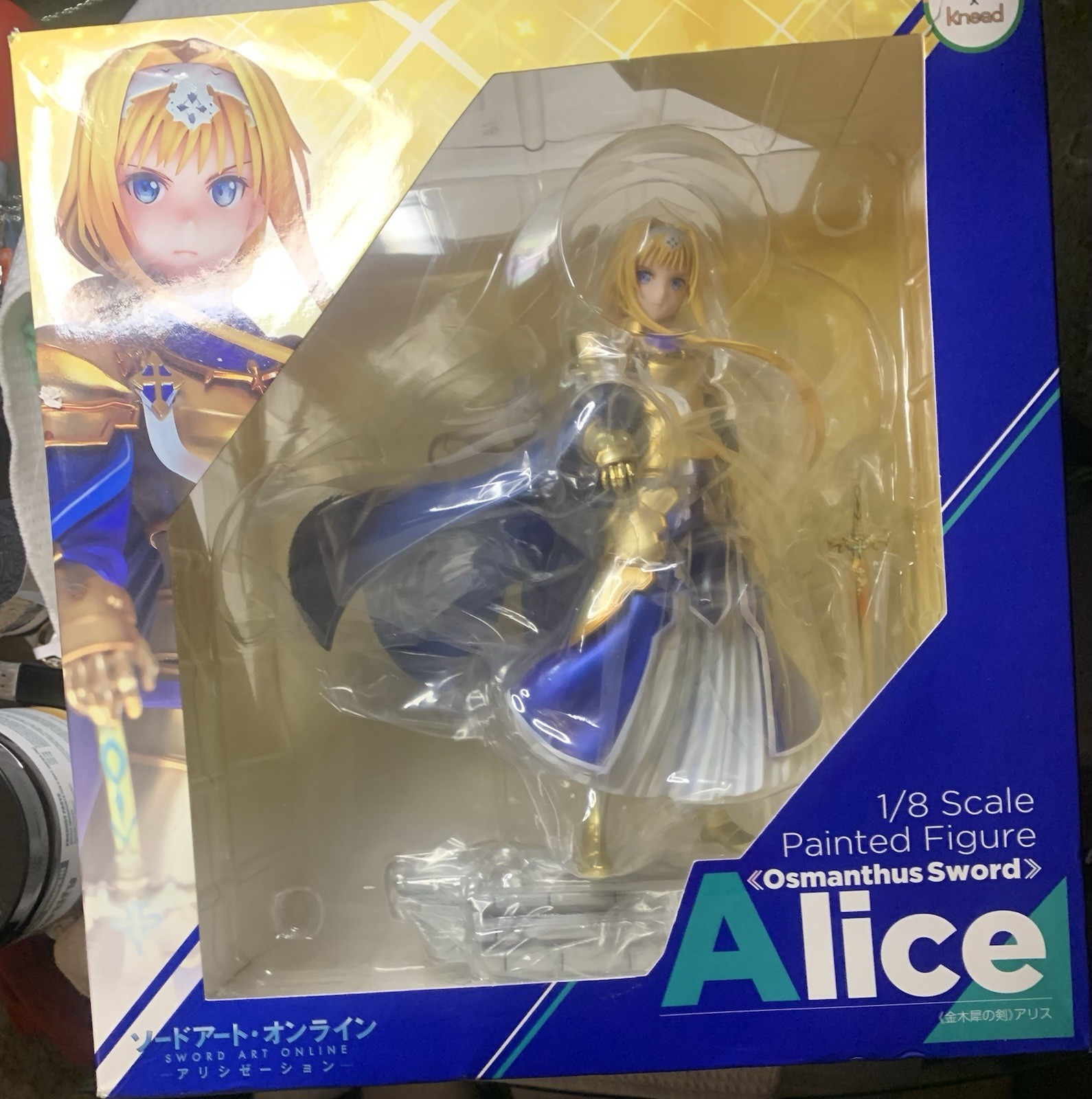 Sword Art Online Alicization Alice 1/8 Painted Figure Osmanthus Sword Japan New Sword Art Online Alicization Alice 1/8 Painted Figure Osmanthus Sword Japan New