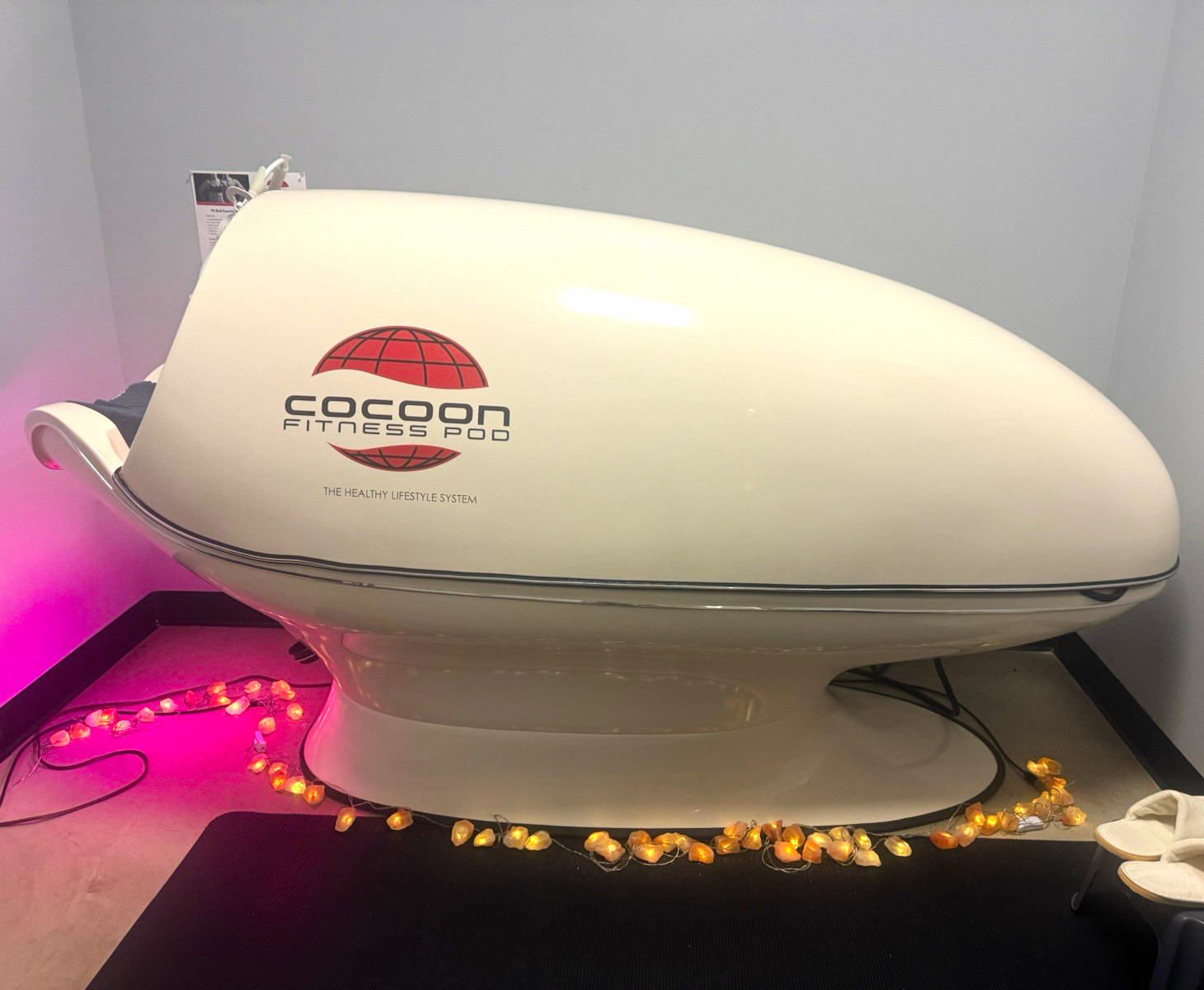 Cocoon Fitness Infrared Pod, White Cocoon Fitness Pod Model