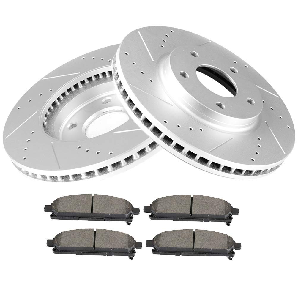 Brake and Rotors Kits, Front Brake Rotors and Ceramic Pads