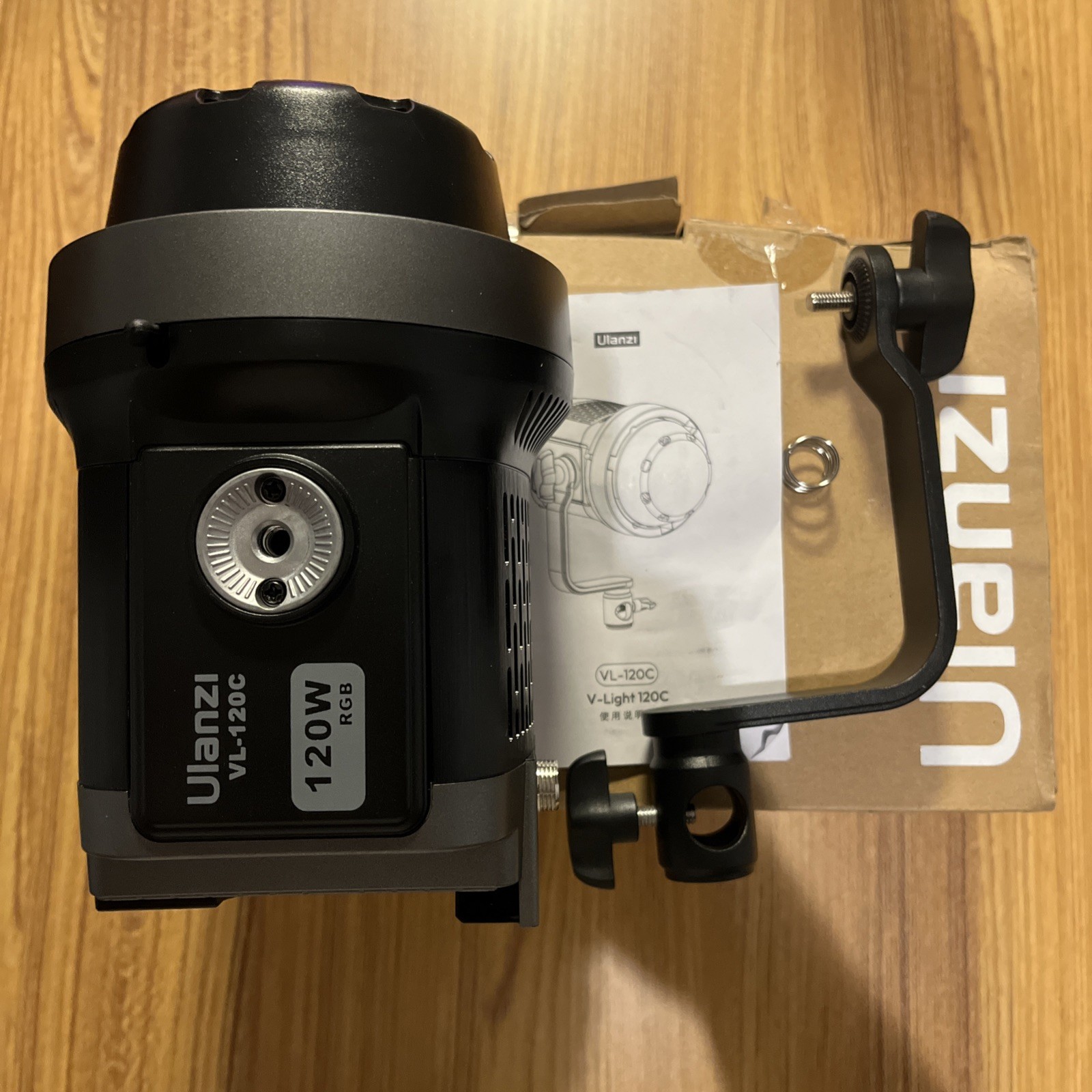 Ulanzi VL-120C 120W RGB Video Light In Good Conditions No Battery Included As Is