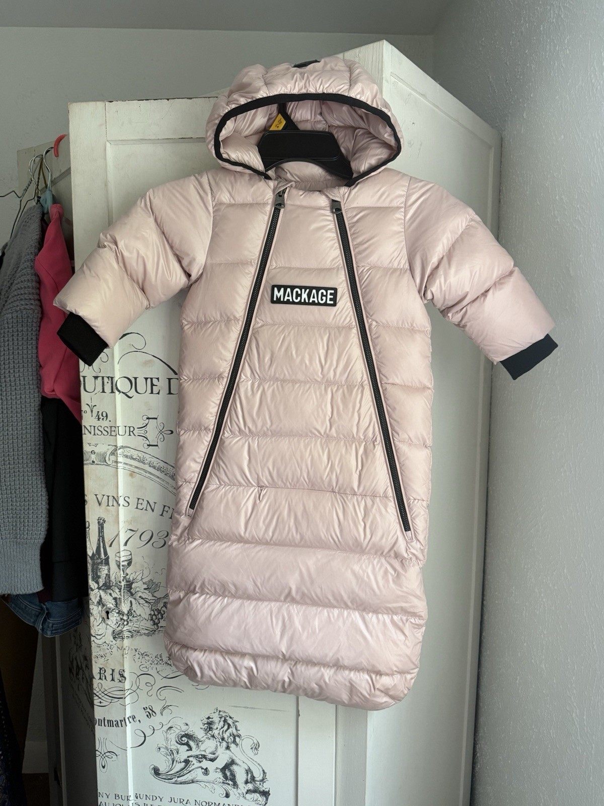 Authentic Mackage Baby Down Bunting/Snowsuit