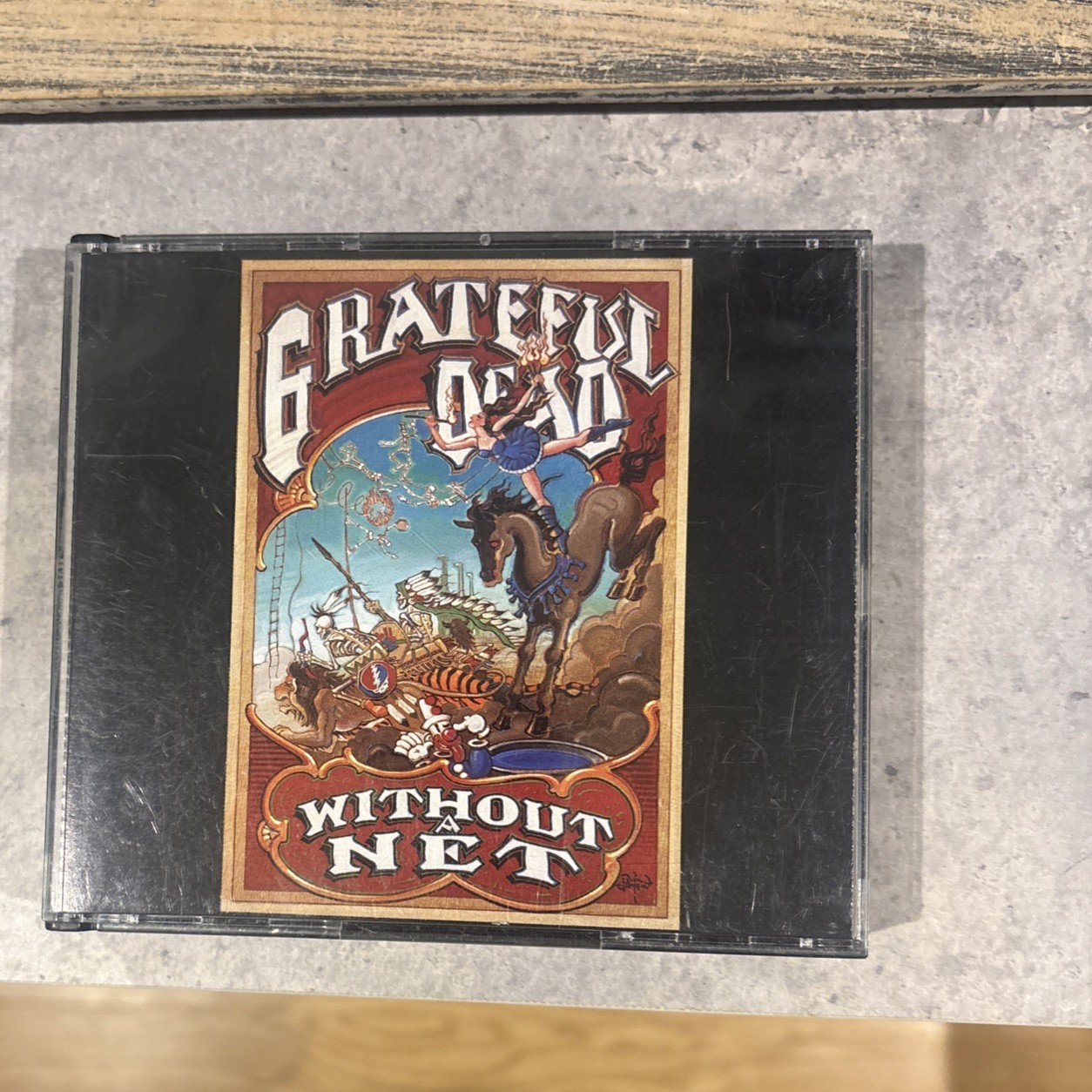 Grateful Dead - Without A Net Arista Records 2xCD official live set Arista 1990 Grateful Dead - Without A Net Arista Records 2xCD official live set Arista 1990