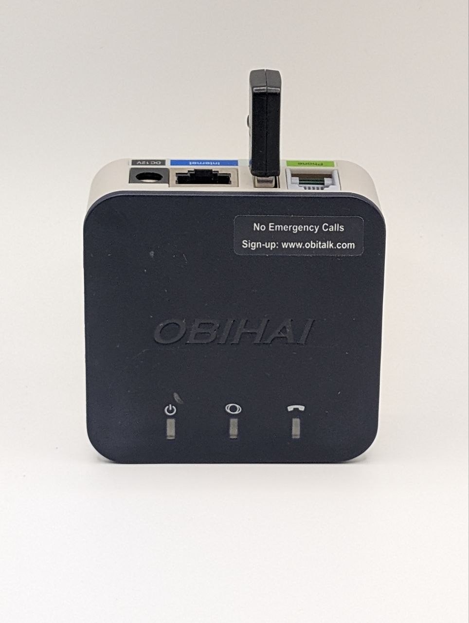 Obihai OBI200 VoIP Phone Adapter 1-Port Google Voice SIP T.38 Fax Unit Only