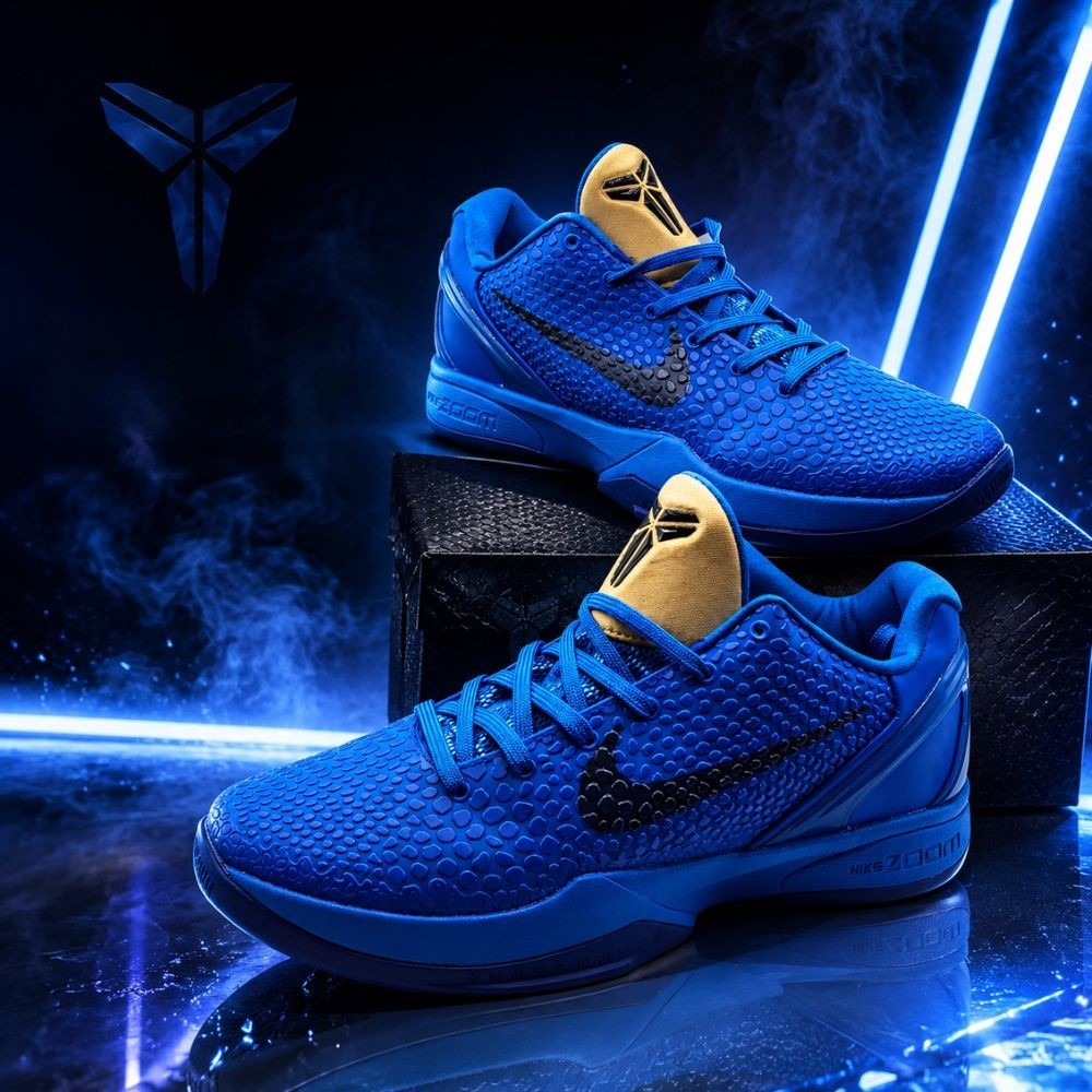 Caitlin Clark x Kobe 6 Protro “Cookie Monster” Size US 7-12 (Men's) NEW