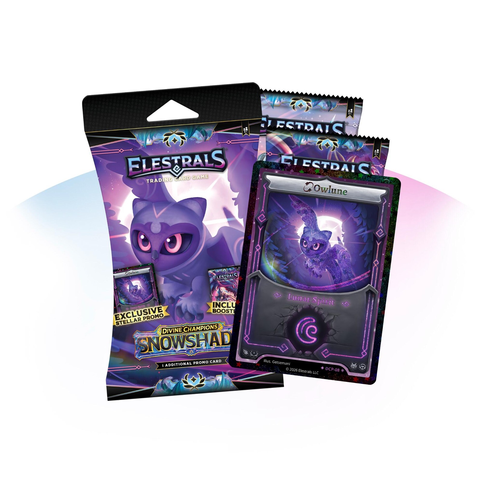 (Presale) Elestrals Snowshade - Blister Pack with Stellar Owlune Promo (Presale) Elestrals Snowshade - Blister Pack with Stellar Owlune Promo