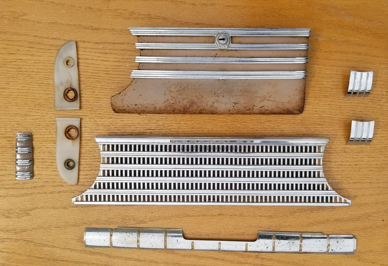 Dash Trim Set 1941 Chevrolet Chevy 41 Sedan 40 42 46 47 ? vintage